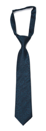 SNAZZY Dark blue barneslips liten ferdigknyttet