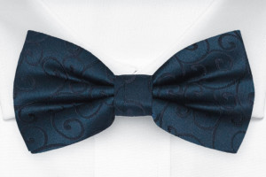 SNAZZY Dark blue barnesløyfe