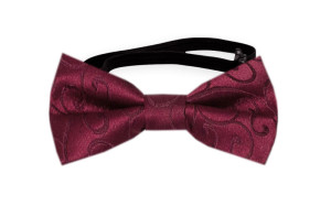 SNAZZY Dark red babysløyfe