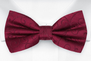 SNAZZY Dark red sløyfe