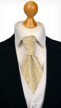 SNAZZY Gold knyttet kravatt