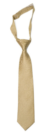 SNAZZY Gold barneslips liten ferdigknyttet