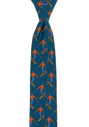 SNOWSLOPER BLUE smalt slips