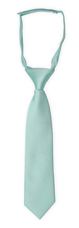SOLID Aquamarine turquoise barneslips liten ferdigknyttet