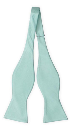 SOLID Aquamarine turquoise uknyttet sløyfe
