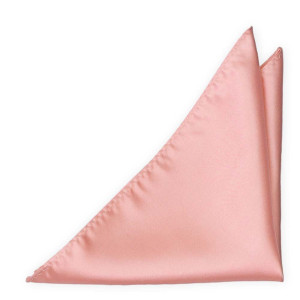 SOLID Blush pink lommetørkle