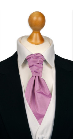 SOLID Lavender Pink knyttet kravatt