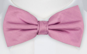 SOLID Lavender Pink knyttet sløyfe