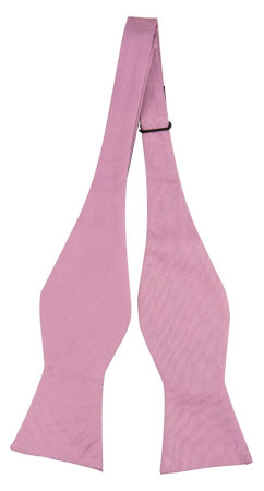 SOLID Lavender Pink uknyttet sløyfe