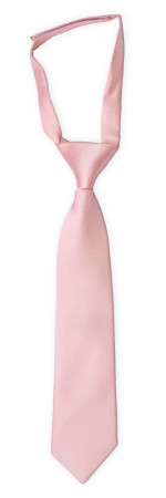 SOLID Pale pink barneslips liten ferdigknyttet