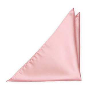 SOLID Pale pink lommetørkle