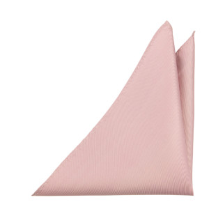 Solid Powder Pink lommetørkle