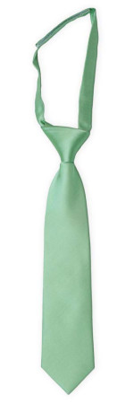 SOLID Seafoam turquoise barneslips liten ferdigknyttet