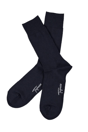 SOLID WOOL NAVY sokker
