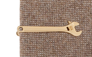 Spanner Gold slipsnål