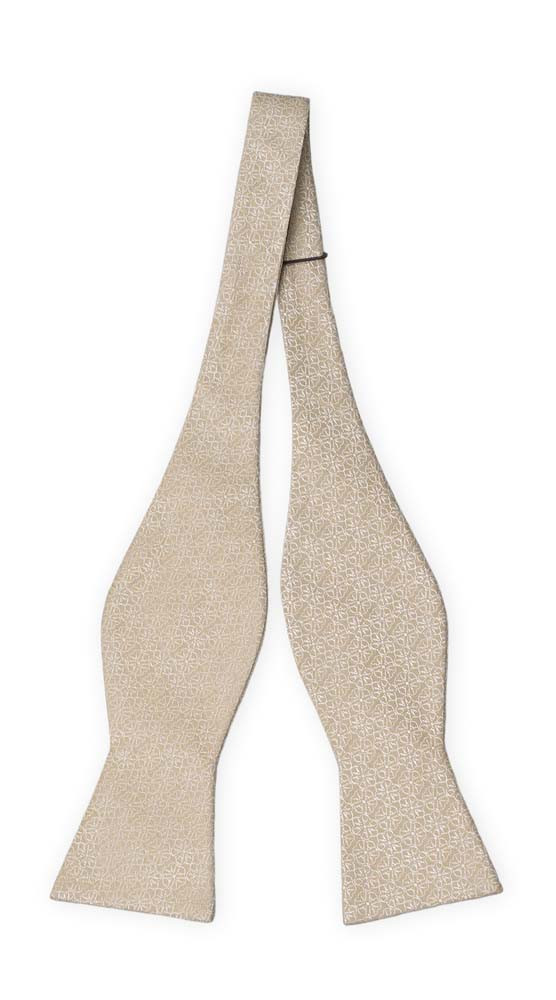 SPLICED Wheat beige uknyttet sløyfe