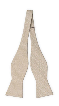 SPLICED Wheat beige uknyttet sløyfe