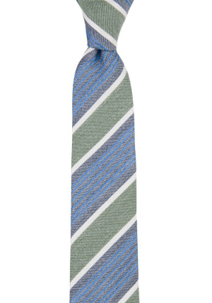SPONTANEOUSSTRIPES FAWN GREEN smalt slips