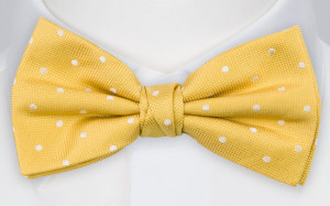 SPOTONDOT YELLOW sløyfe