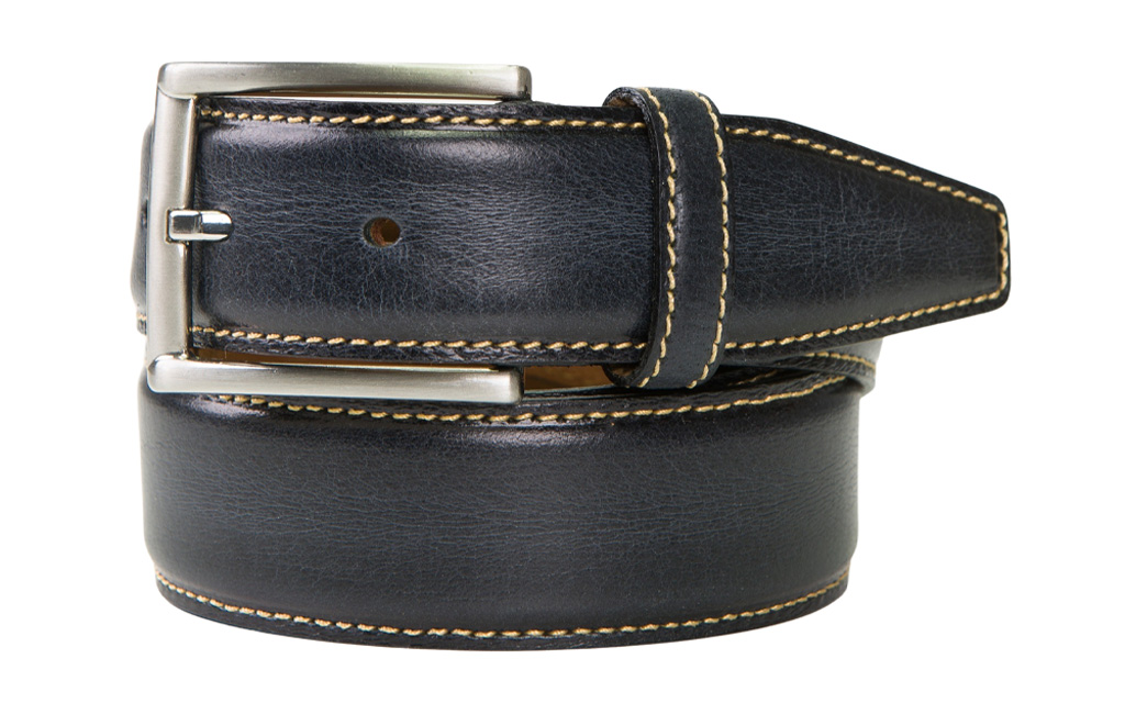 STITCHES BLACK belte