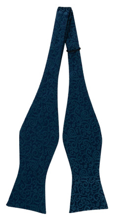 SWANKY BLUE uknyttet sløyfe