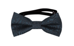SWANKY Dark blue babysløyfe