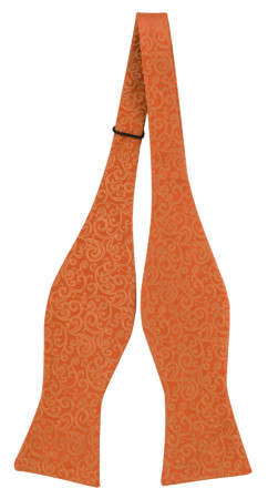 SWANKY ORANGE uknyttet sløyfe