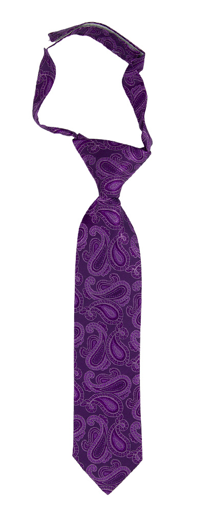 SWINGPJATT PURPLE barneslips liten ferdigknyttet
