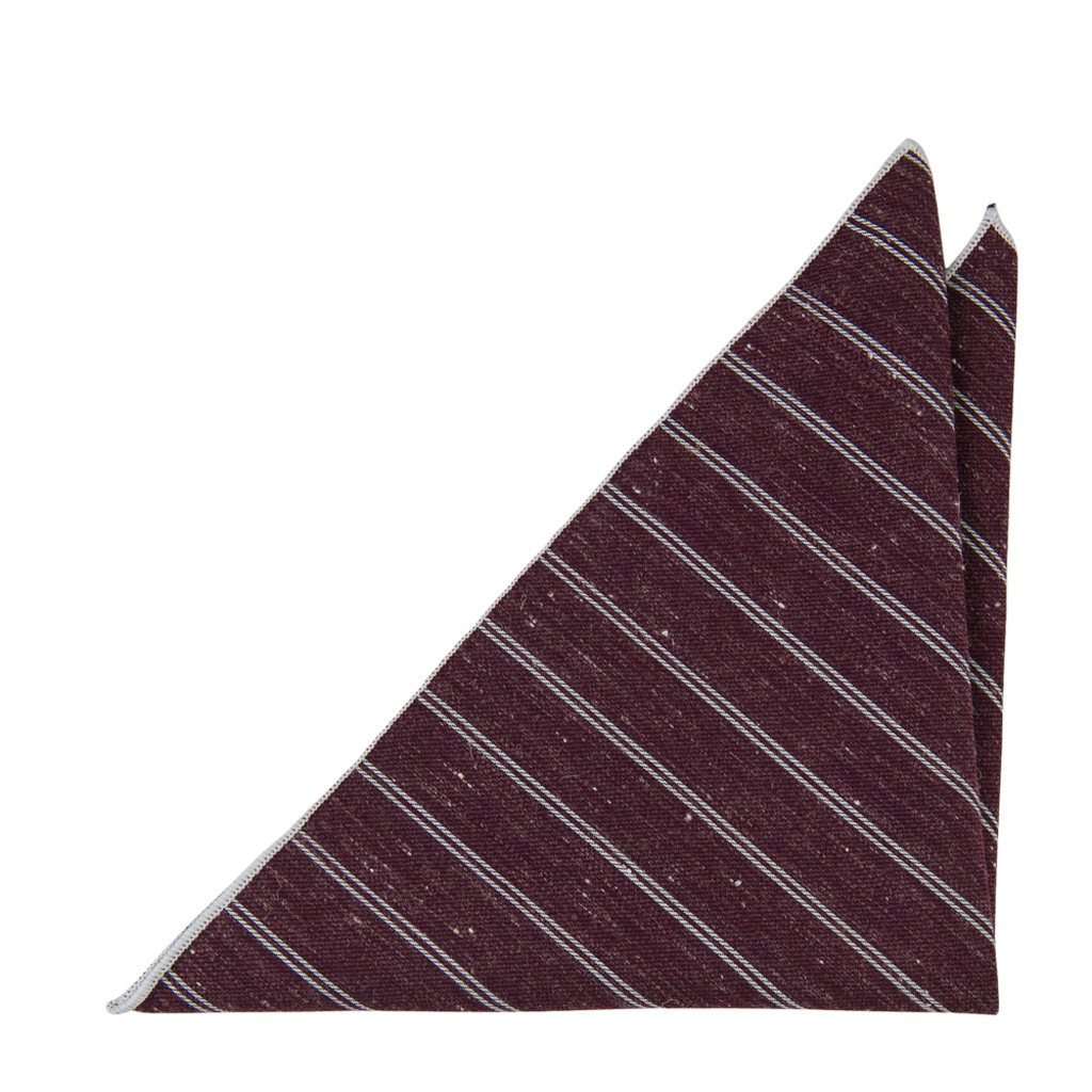 TAKENFORGRANTED WINE RED lommetørkle