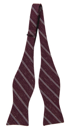 TAKENFORGRANTED WINE RED uknyttet sløyfe
