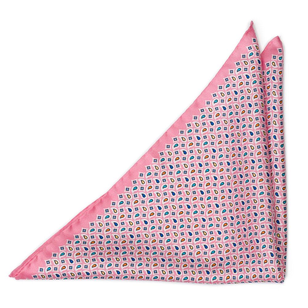 TETRISOLO Pink lommetørkle