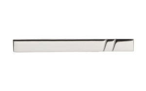 Three Block silver slipsnål