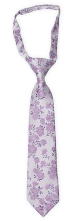 TOSSBLOSSOM Powder purple barneslips liten ferdigknyttet