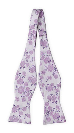 TOSSBLOSSOM Powder purple uknyttet sløyfe