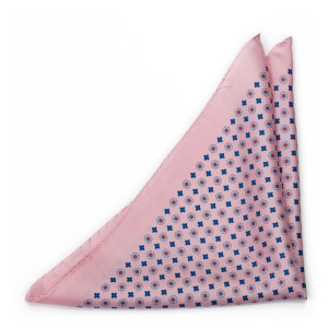 TRIFOGLEZZA Pink lommetørkle