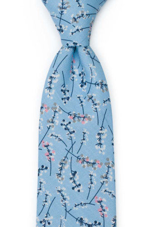 TWIGGLY Light blue klassiskt slips