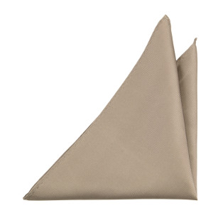Twillie Taupe lommetørkle