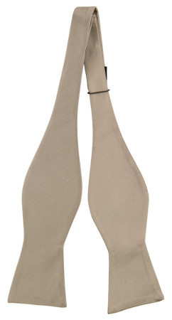 Twillie Taupe uknyttet sløyfe