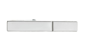Two Block silver slipsnål