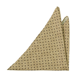 VIBRAZIONE BROWN MELANGE lommetørkle