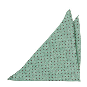 VIBRAZIONE GREEN MELANGE lommetørkle