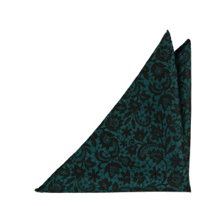 VIGSEL TURQUOISE lommetørkle