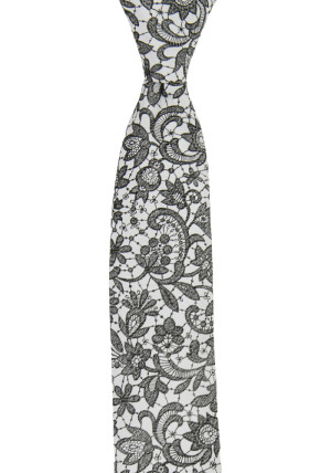 VIGSEL WHITE BLACK smalt slips