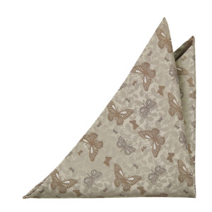 VINGSLAG BEIGE lommetørkle