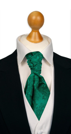 WEDDED EMERALD GREEN knyttet kravatt