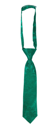 WEDDED EMERALD GREEN barneslips liten ferdigknyttet