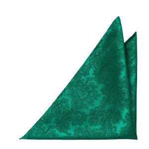 WEDDED EMERALD GREEN lommetørkle