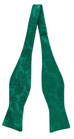 WEDDED EMERALD GREEN uknyttet sløyfe