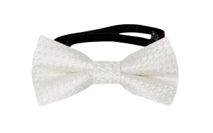 WEDLOCK Diamond white babysløyfe