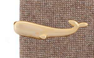 Whale Gold slipsnål